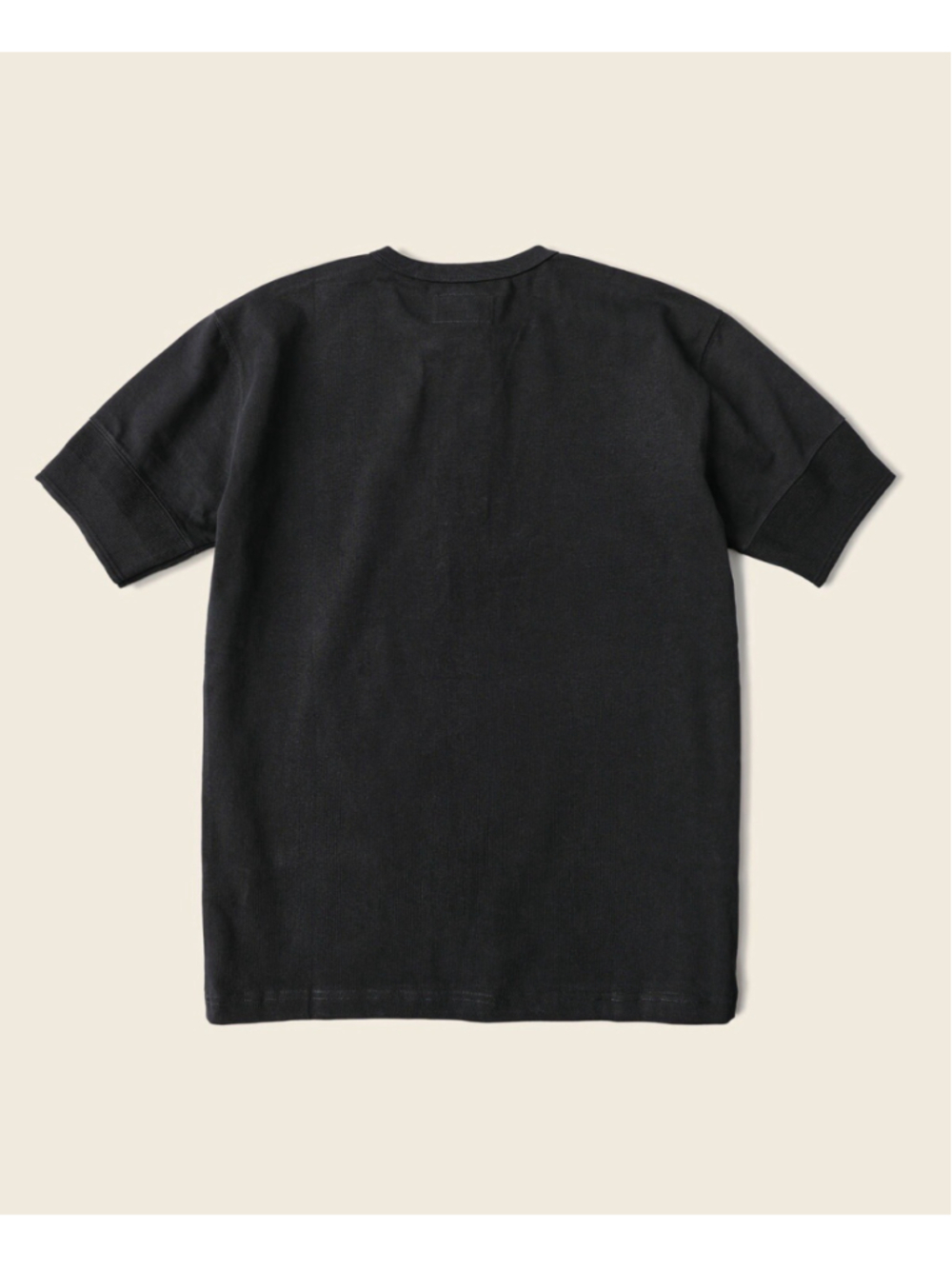 Vintage 50s Style T Shirt Henley 100% Cotton Knit Sleeves Bronson Mfg Co. Sz L - Picture 3 of 4